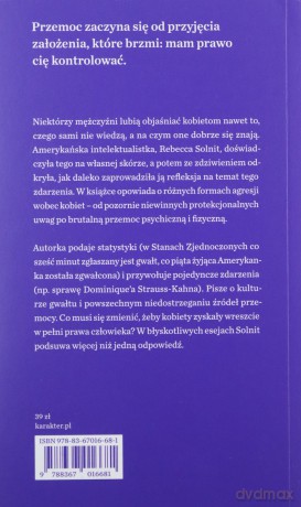 Mężczyźni objaśniają mi świat - Rebecca Solnit [KSIĄŻKA]
