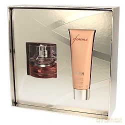 Hugo Boss Femme Zestaw - woda perfumowana 30ml spray + balsam do ciała 50ml [PERFUMY]