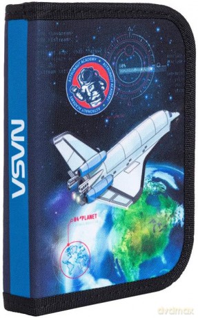 Piórnik 1-komorowy bez wyposażenia CP Colorino Clipper Nasa