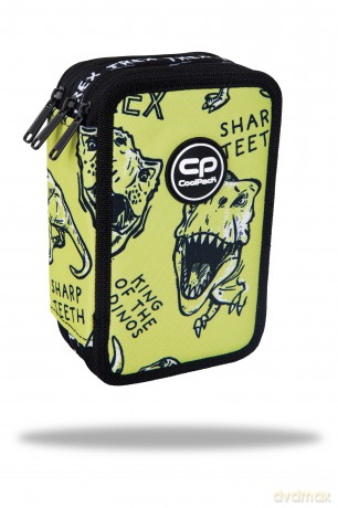 Piórnik 3-komorowy Coolpack Jumper 3 dino adventure