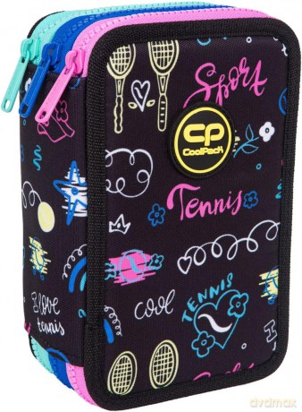 Piórnik 3-komorowy Coolpack Jumper 3 tennis star