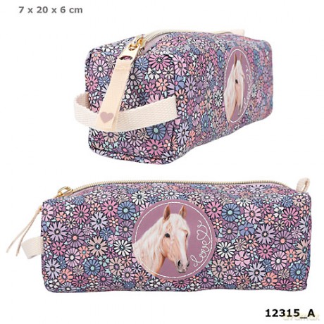 Piórnik tuba Flower Field Miss Melody 12315A