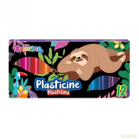 Plastelina Colorino Wildkid 12 kolorów
