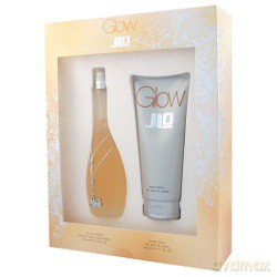 Jennifer Lopez Glow Zestaw - woda toaletowa 100ml spray + balsam do ciała 200ml (uszkodzone pudełko) [PERFUMY]