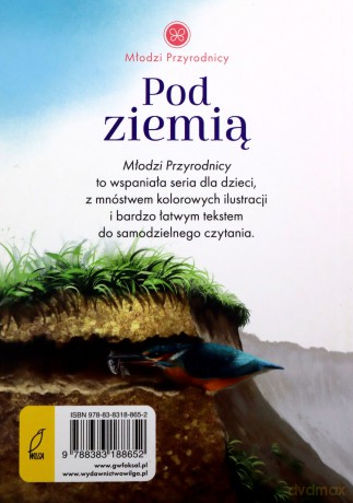 Pod ziemią. Młodzi przyrodnicy - Patrycja Zarawska [KSIĄŻKA]