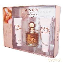 Jessica Simpson Fancy Zestaw - woda perfumowana 100ml spray + balsam do ciała 90ml + żel pod prysznic 90ml (54191) [PERFUMY]