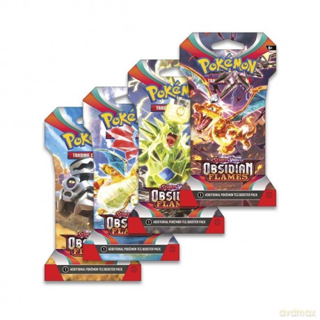 Pokemon TCG: Obsidian Flames Sleeved Booster 1szt. mix
