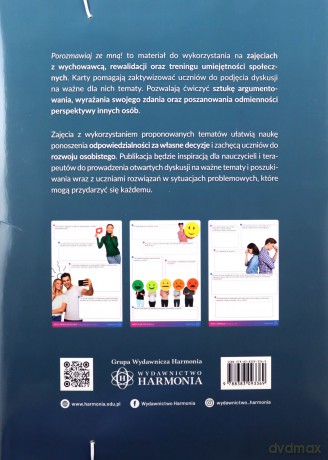 Porozmawiaj ze mną! Karty pracy dla uczniów szkoły ponadpodstawowej do zajęć rewalidacyjnych - Ewa Gnatowska [KSIĄŻKA]