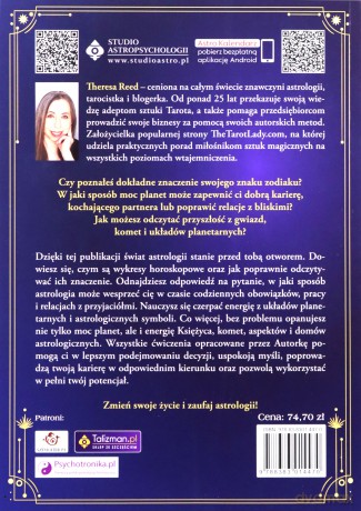 Praktyczna astrologia na co dzień. Wykorzystanie mocy planet, aspektów, domów astrologicznych w rozwinięciu potencjału swojego życia - Theresa Reed [KSIĄŻKA]