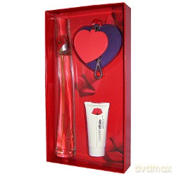 Kenzo Flower by Kenzo Zestaw - woda perfumowana 100ml spray - refillable + balsam do ciała 50ml + przywieszka (92903) [PERFUMY]