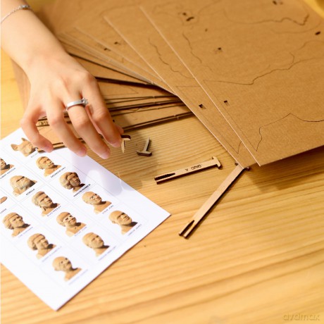 Puzzle 3d Giraffe cartonic [PUZZLE]
