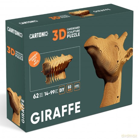 Puzzle 3d Giraffe cartonic [PUZZLE]
