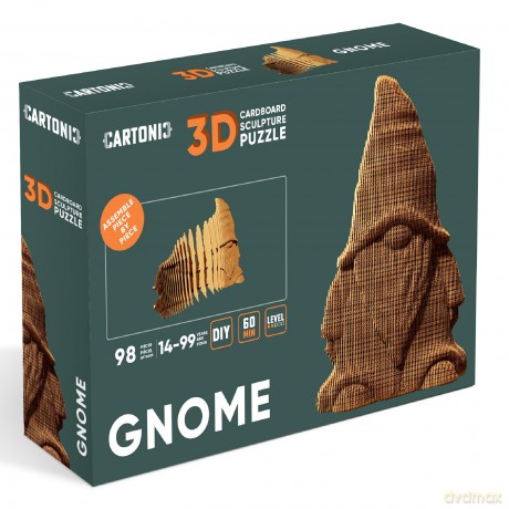 Puzzle 3D Gnome Cartonic [PUZZLE]