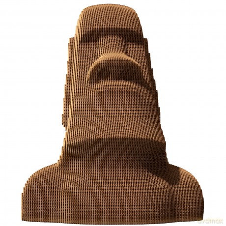 Puzzle 3D Moai Cartonic [PUZZLE]