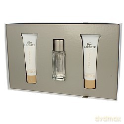 Lacoste pour Femme Zestaw - woda perfumowana 30ml spray + balsam do ciała 2x50ml (62468) [PERFUMY]