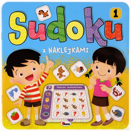 Sudoku z naklejkami 1 [KSIĄŻKA]
