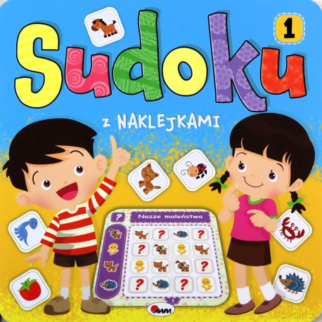 Sudoku z naklejkami 1 [KSIĄŻKA]