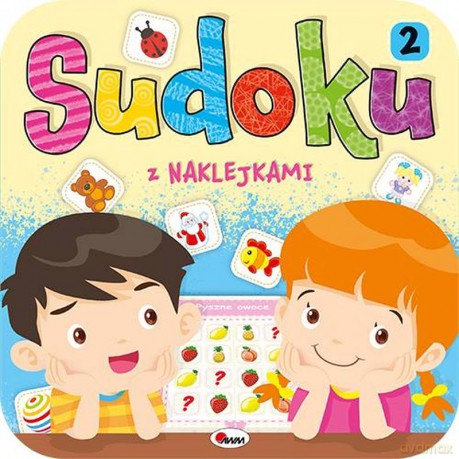 Sudoku z naklejkami 2 [KSIĄŻKA]