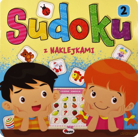 Sudoku z naklejkami 2 [KSIĄŻKA]