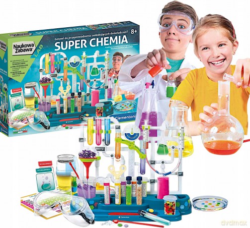 CLEMENTONI Super Chemia Zestaw