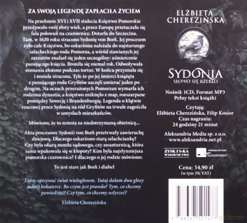 Sydonia. Słowo się rzekło - Elżbieta Chererzińska [AUDIOBOOK]