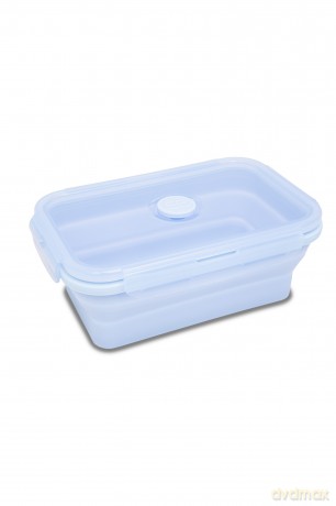 Śniadaniówka silikonowa 800 ml Coolpack pastel powder blue