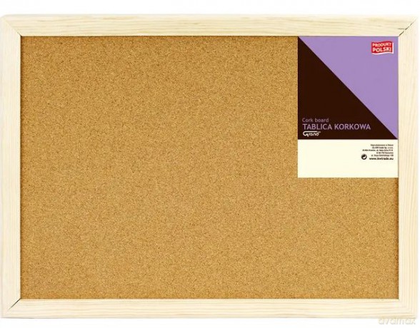 Tablica korkowa 30x40 Grand rama drewniana 5000