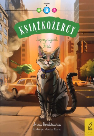 Tajny agent Fred. Książkożercy. Poziom B - Anna Paszkiewicz [KSIĄŻKA]