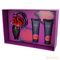 Marc Jacobs Lola Zestaw - woda perfumowana 50ml spray + balsam do ciała 75ml + żel pod prysznic 75ml (37777) [PERFUMY]