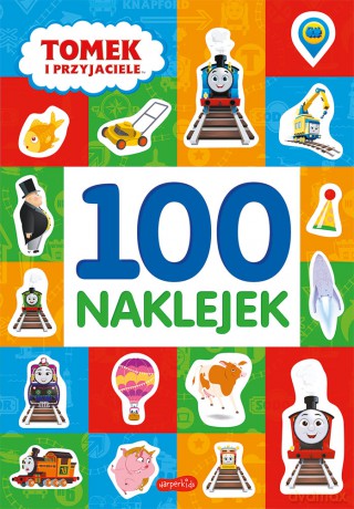 Tomek i przyjaciele. 100 naklejek. Nowa edycja [KSIĄŻKA]