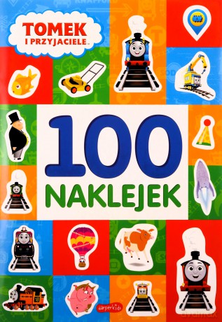 Tomek i przyjaciele. 100 naklejek. Nowa edycja [KSIĄŻKA]