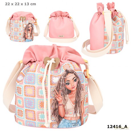 Torebka ściągana Hippie Heart Top Model 12416A