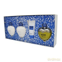 Moschino Toujours Glamour Zestaw - woda toaletowa 100ml spray + balsam do ciała 100ml + żel do ciała 50ml + żel pod prysznic 100ml (80197) [PERFUMY]