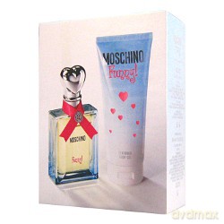 Moschino Funny! Zestaw - woda toaletowa 50ml spray + żel do ciała 100ml (99491) [PERFUMY]