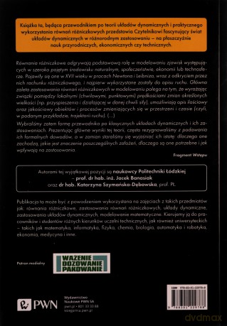 Układy dynamiczne. w modelowaniu procesów przyrodniczych, społecznych, technologicznych - Jacek Banasiak, Katarzyna Szymańska-Dębowska [KSIĄŻKA]