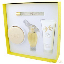Nina Ricci L Air du Temps Zestaw - woda toaletowa 50ml spray + balsam do ciała 100ml + mydło 100g + woda toaletowa 10ml spray (30153) [PERFUMY]