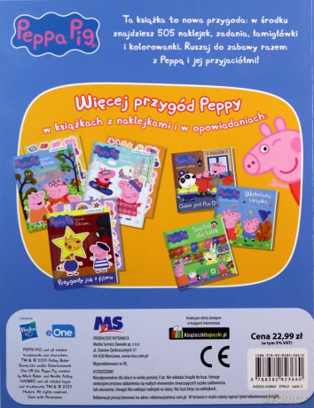 Zabawa z Peppą na całego. Świnka Peppa [KSIĄŻKA]