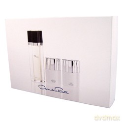 Oscar de la Renta Oscar Zestaw - woda toaletowa 100ml spray + balsam do ciała 50ml + żel pod prysznic 50ml (90514) [PERFUMY]