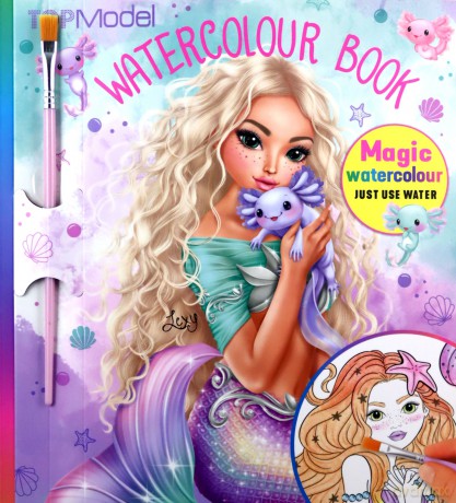 Zestaw Watercolour Top Model z pędzelkiem 12414A