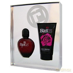 Paco Rabanne Black XS pour Elle Zestaw - woda toaletowa 80ml spray + balsam do ciała 150ml (51239) [PERFUMY]