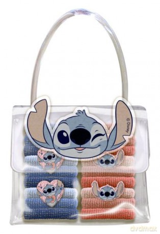 Gumki do włosów w torebce 18szt. Stitch D06612MC