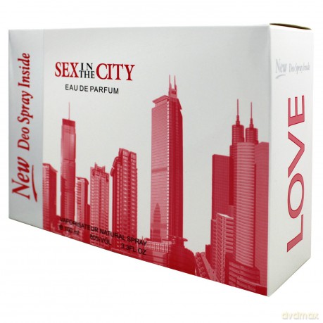 Sex in the City Love Zestaw dla Kobiety - Woda Perfumowana 100ml spray + Dezodorant 50ml [PERFUMY]