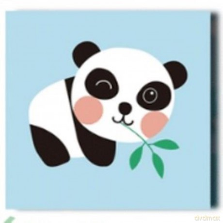 Malowanie po numerach 20x20cm Panda 1008258