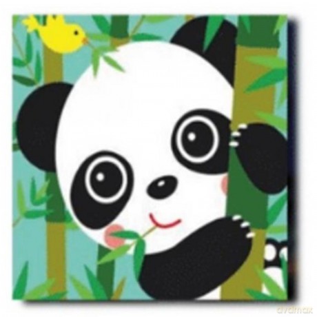 Malowanie po numerach 20x30cm Panda 1008263