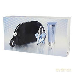 Thierry Mugler Angel Women Zestaw - woda perfumowana 25ml spray + balsam do ciała 100ml + kosmetyczka (28609/28709) [PERFUMY]