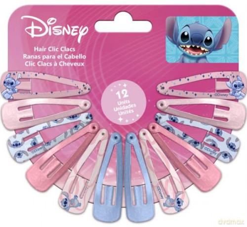 Spinki do włosów 12szt. Stitch D06616MC