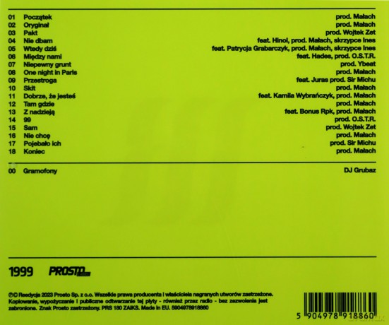 Rufuz Małach: Oryginał 2023 (Reedycja) [CD]