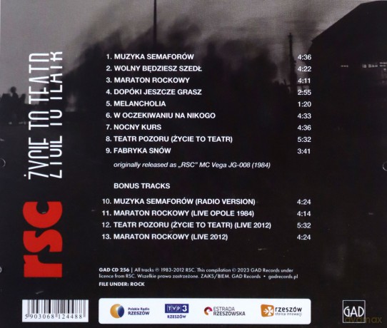 RSC: Życie to teatr 2023 [CD]