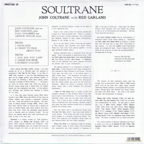 John Coltrane: Solutrane [Winyl]