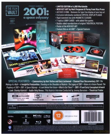 2001: Odyseja kosmiczna (The Film Vault) [BOX] [Blu-Ray 4K]+[Blu-Ray]